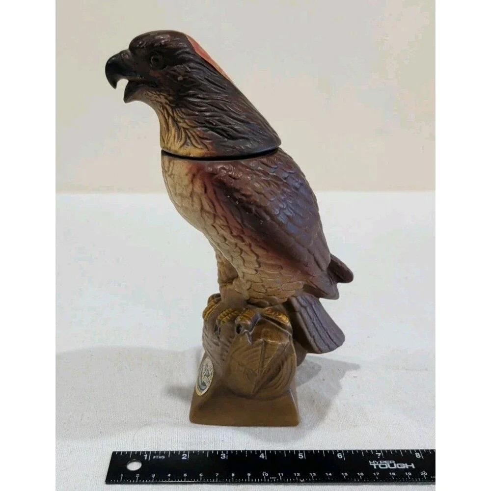 Vintage 1975 Especial Gavilan Hawk Tequila Decanter OMB Liquor Royal Haliburton